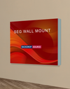 Wall-Mounted SEG Fabric display - 80mm Depth