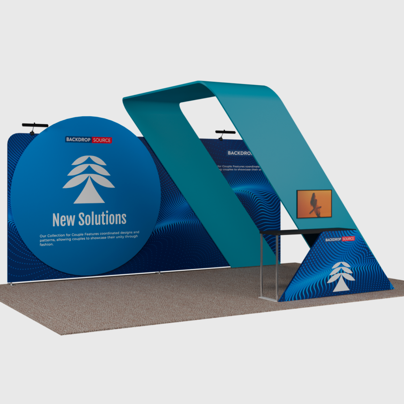 Portable Exhibit Display 6m x 3m- Model 18
