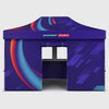 4.5m x 3m Fabric Food Booth Canopy Tent