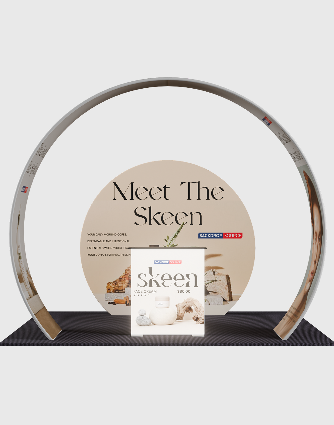 Portable Exhibit Display 3m x 3m - Model 34