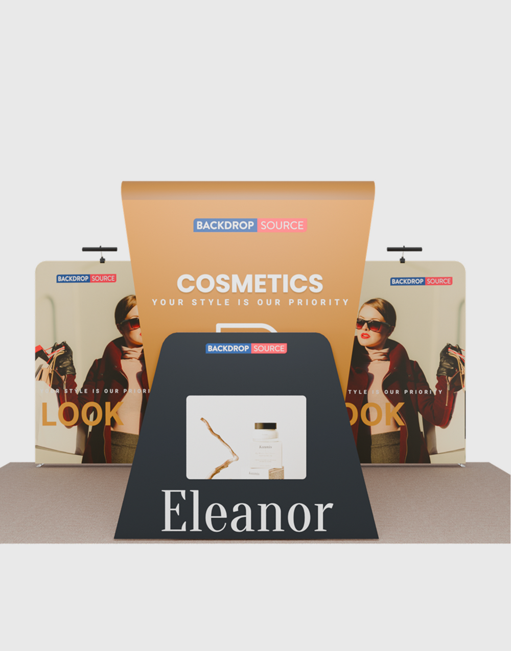 Portable Exhibit Display 6m x 3m - Model 14.