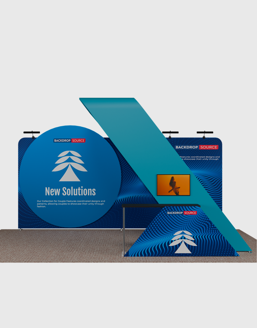 Portable Exhibit Display 6m x 3m- Model 18.