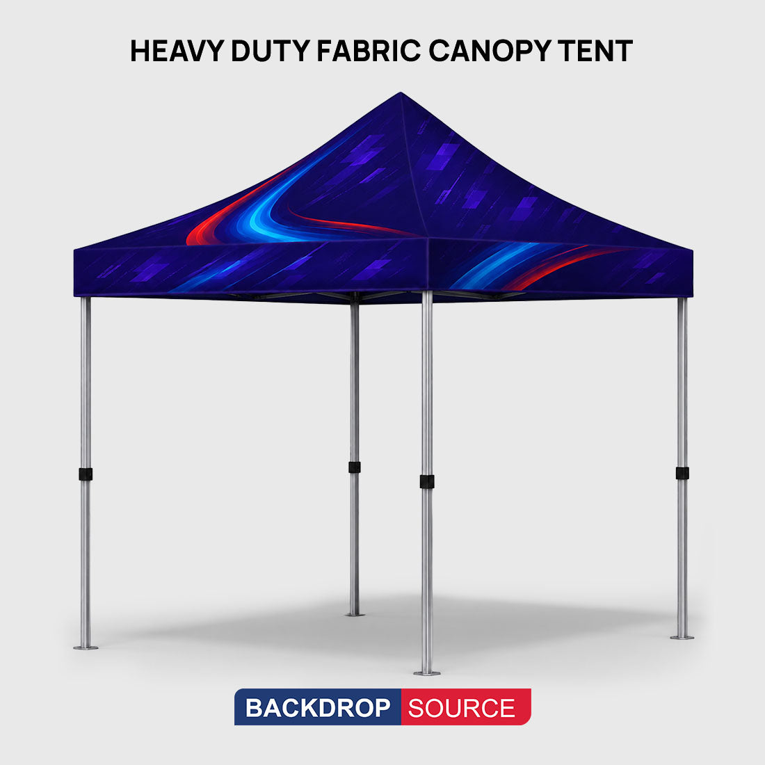 Heavy Duty Fabric Canopy Tent – 2m W x 3m H