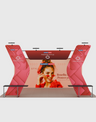 Portable Exhibit Display 6m x 3m - Model 17.