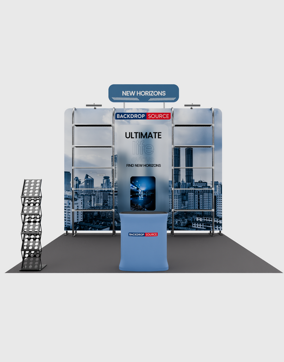 Portable Exhibit Display 3m x 3m - Model 28.