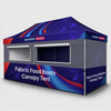 6m x 3m Fabric Food Booth Canopy Tent
