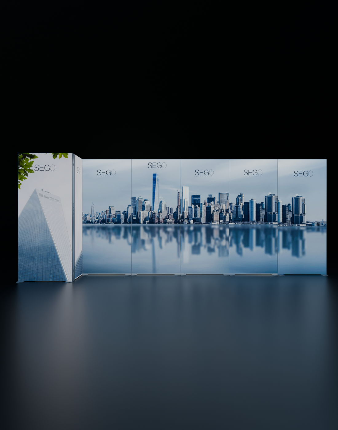 SEGO Backlit Lightbox 9m x 3m - Model 2