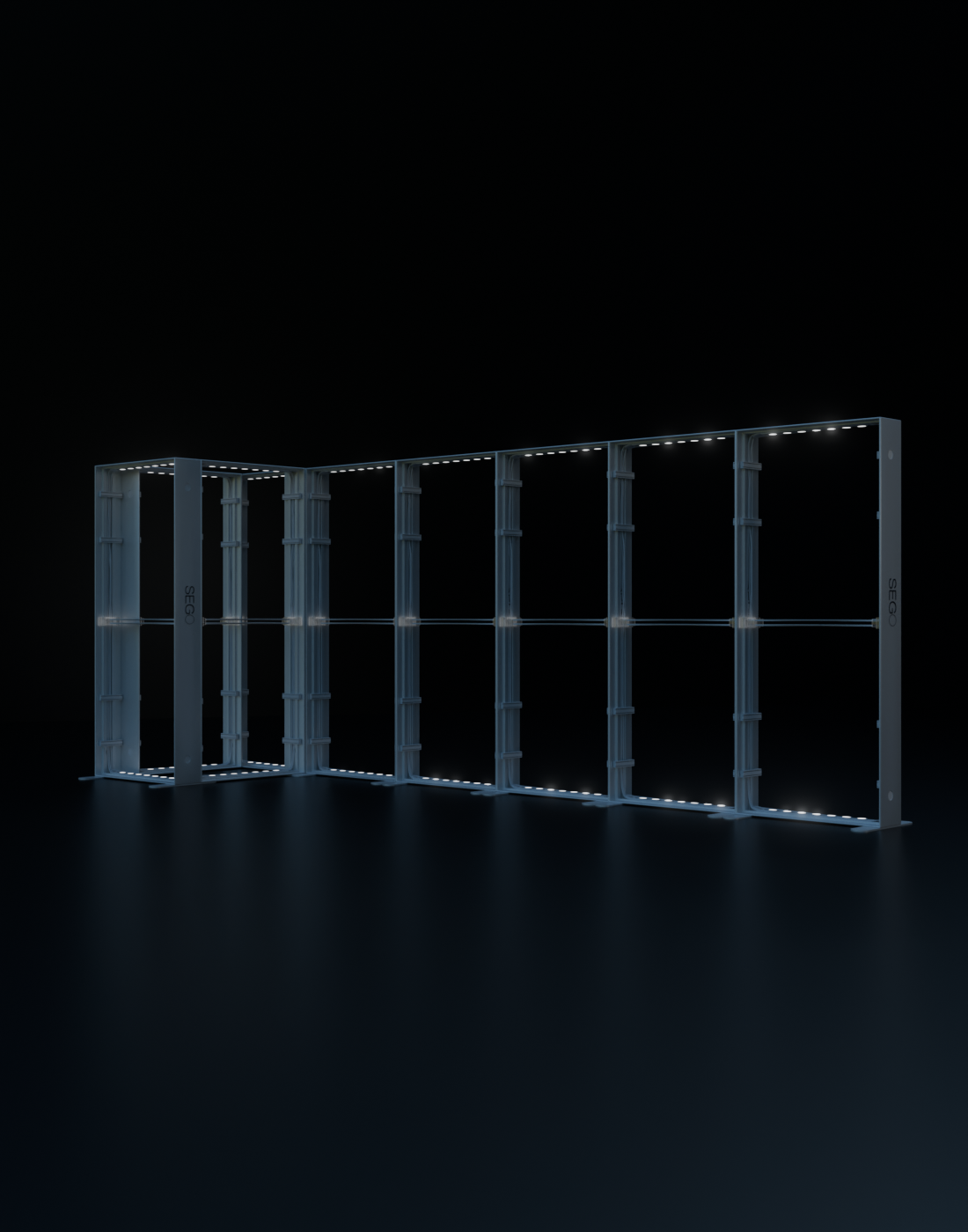 SEGO Backlit Lightbox 9m x 3m - Model 2