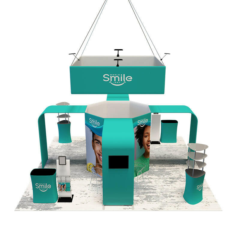 Modular Booth Kits 6m x 6m - Model 02.