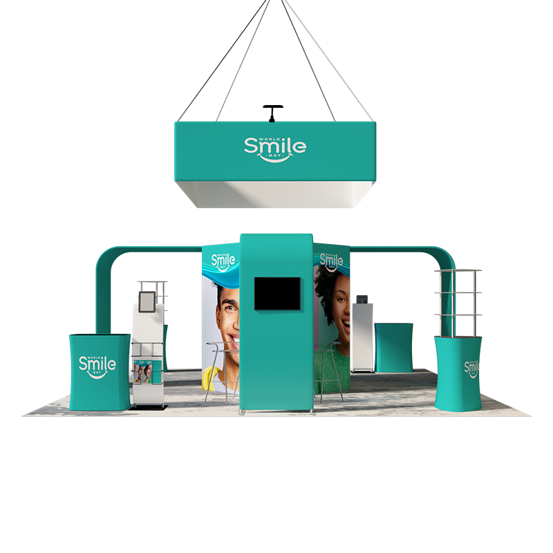 Modular Booth Kits 6m x 6m - Model 02.