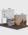Portable Exhibit Display  3m x 6m - Model 6.