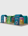 Modular Booth Kits 9m x 6m - Model 1