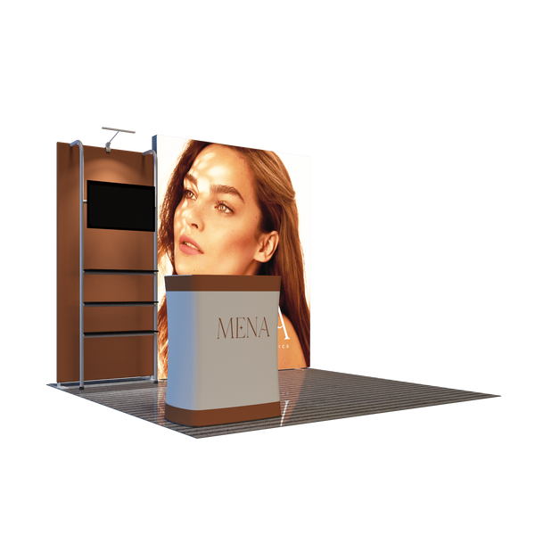 3x3m Tension Fabric Backwall Display