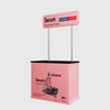 Convertible Podium Case with Header.