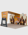 Portable Exhibit Display 6m x 3m - Model 14.
