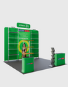 Portable Exhibit Display 3m x 3m - Model 20.