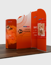 Magnetic Fabric Booth Display - Model 1 (4m x 3m)