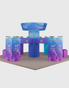 Modular Booth Kits 6m x 6m - Model 09