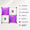 2 x 2 Fabric GeoMetrix Pop Up Grid Display