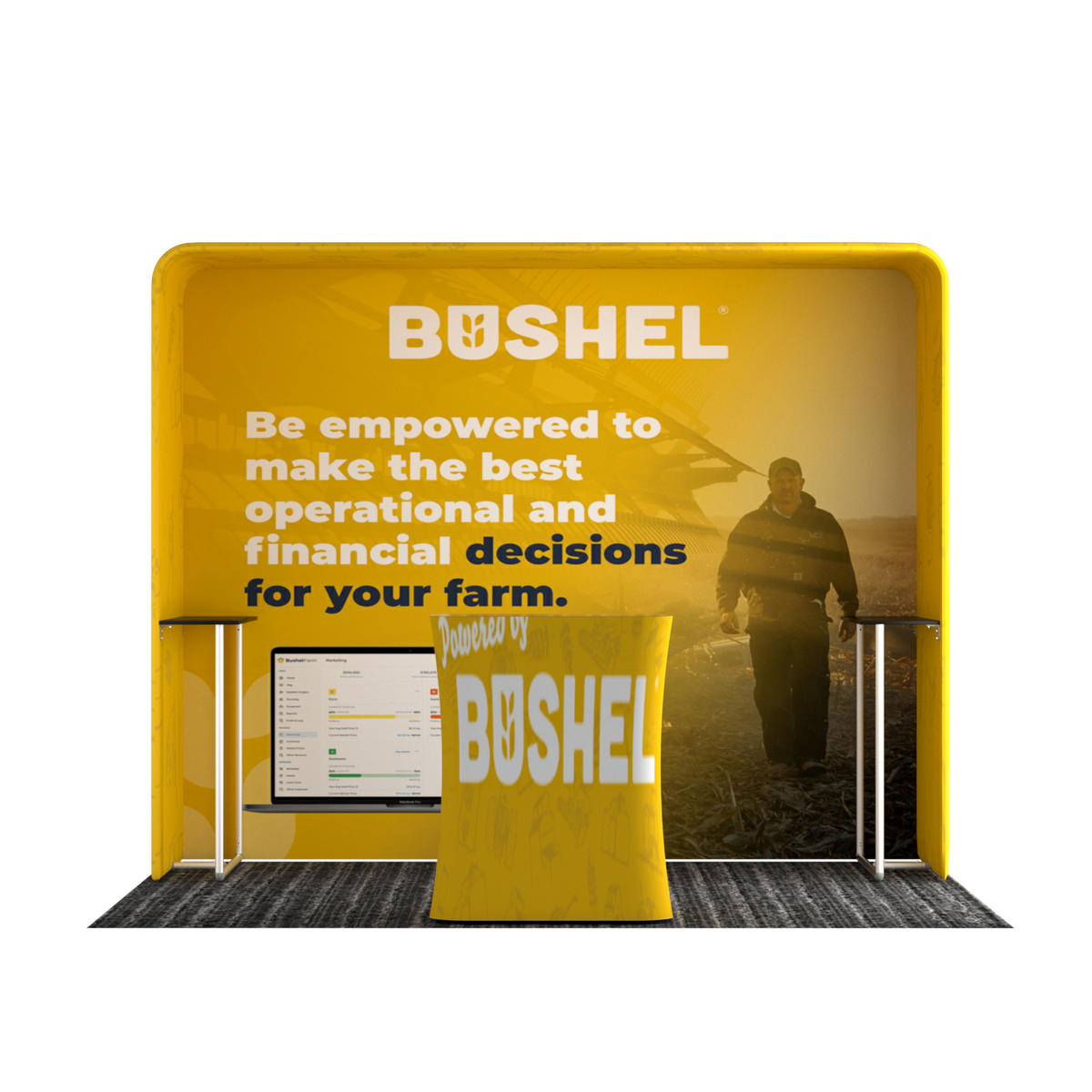 Portable Exhibit Display 3m x 3m - Model 26.