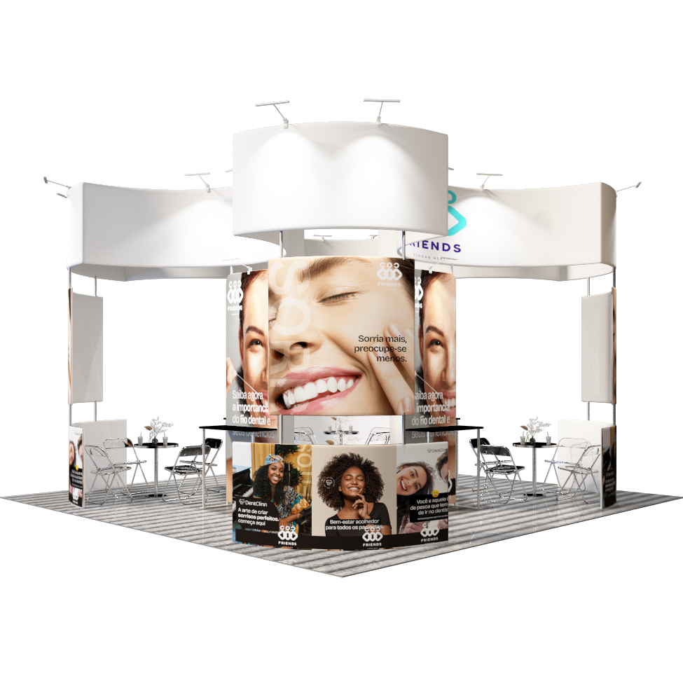 Modular Booth Kits 6m x 6m - Model 14.
