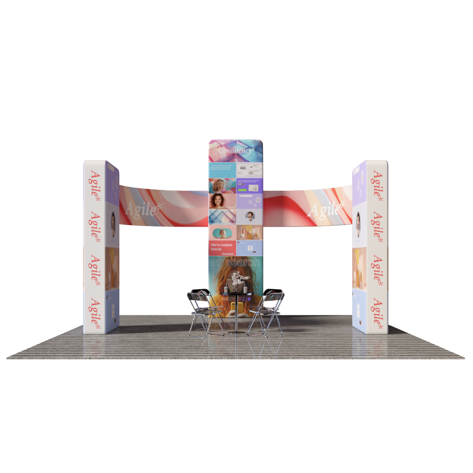 Conversion Booth Transform Spaces: 6x6m Modular Booth Kits for Easy Setup