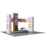 Modular Booth Kits 6m x 6m - Model 15.
