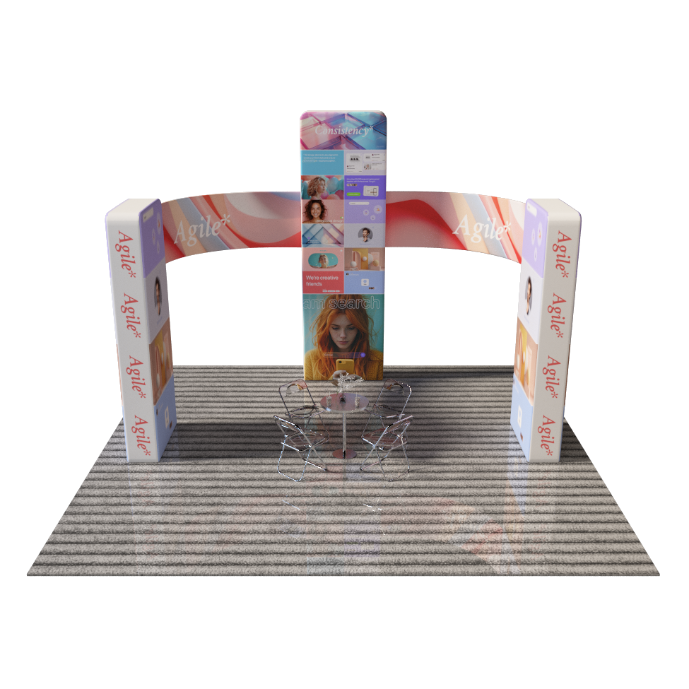 Modular Booth Kits 6m x 6m - Model 15.