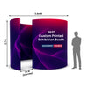 360° Custom Printed Photo Booth Exhibition Backdrop Wall