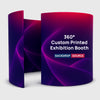 360° Custom Printed Photo Booth Exhibition Backdrop Wall