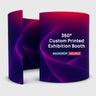 360° Custom Printed Photo Booth Exhibition Backdrop Wall
