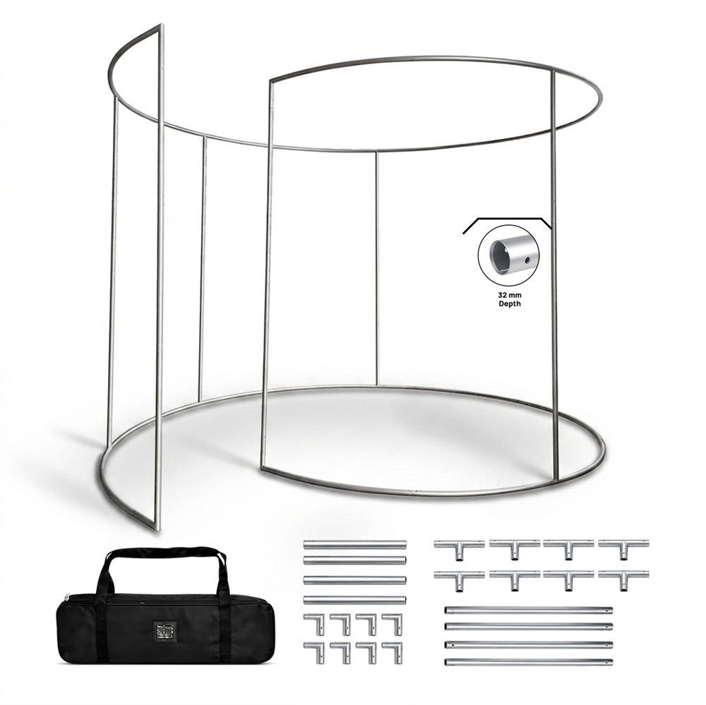 360° Custom Printed Photo Booth Exhibition Backdrop Wall