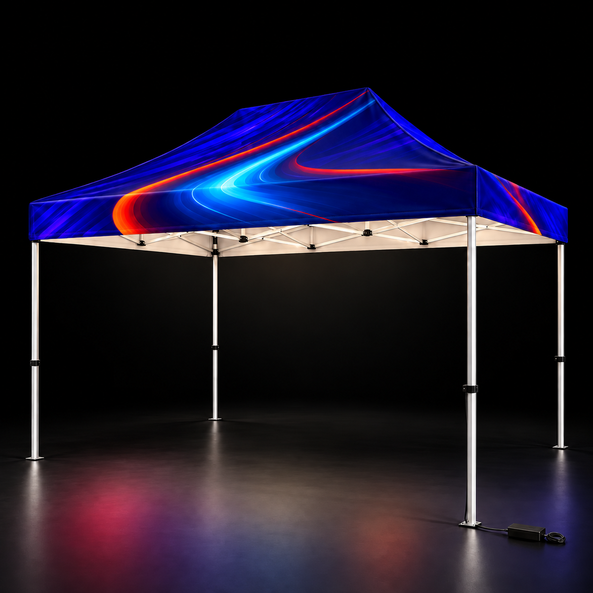 10x15 Lighted Canopy Tent