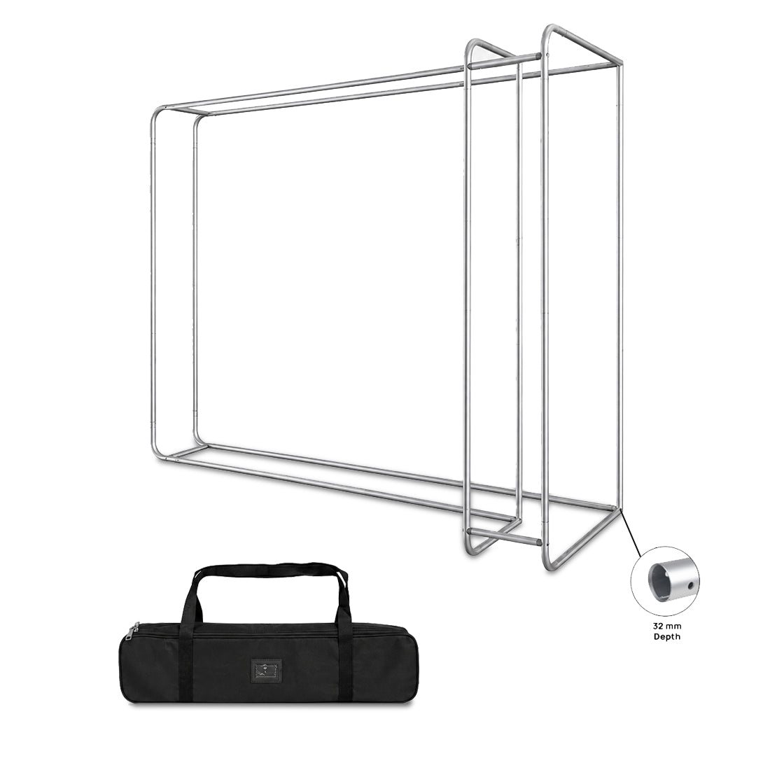 3D L-Style Fabric Trade Show Backdrop
