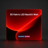 3D Tension Fabric Wall with LED Illumination