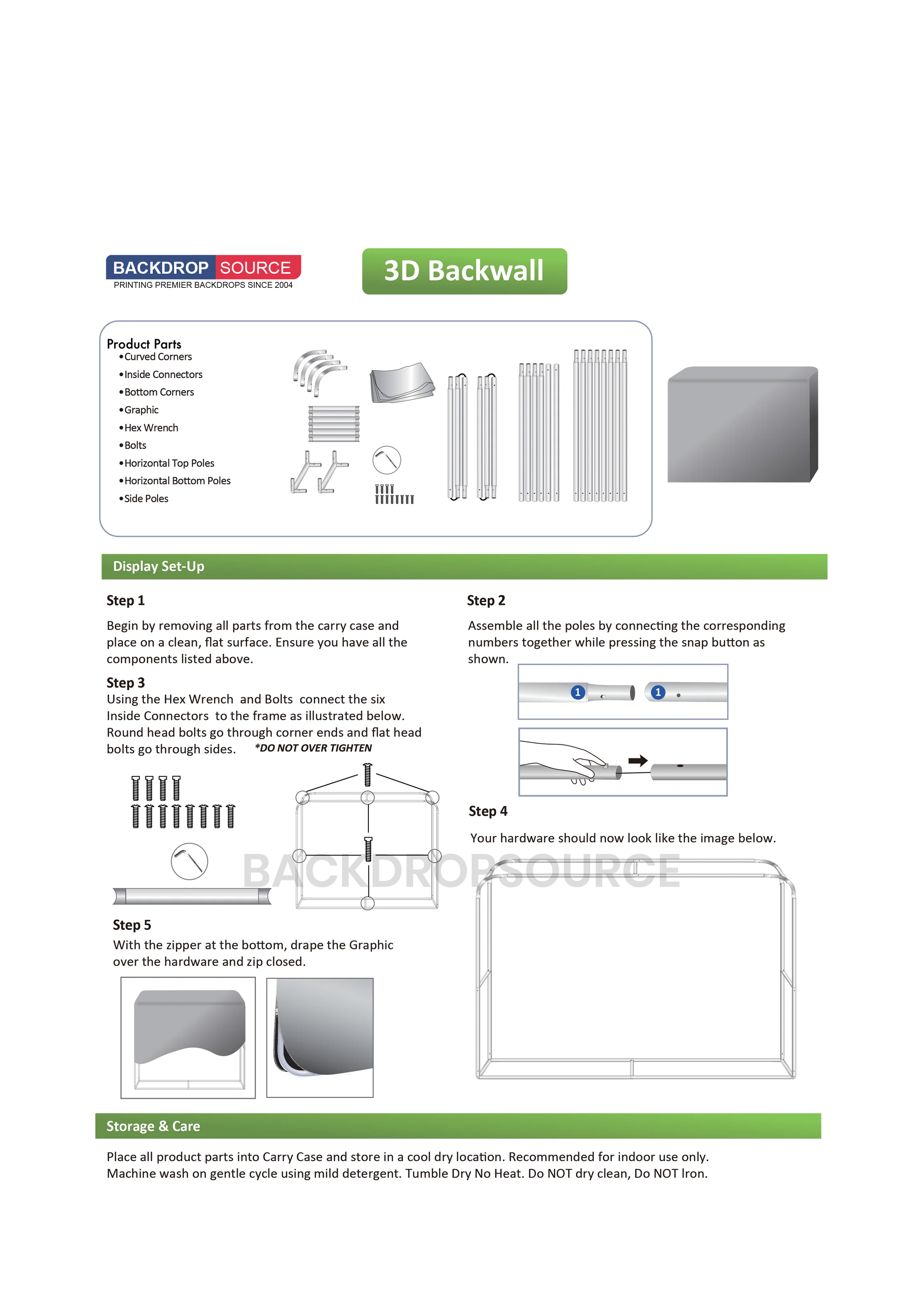 3D Wall Box Tension Fabric Display for Exhibitions