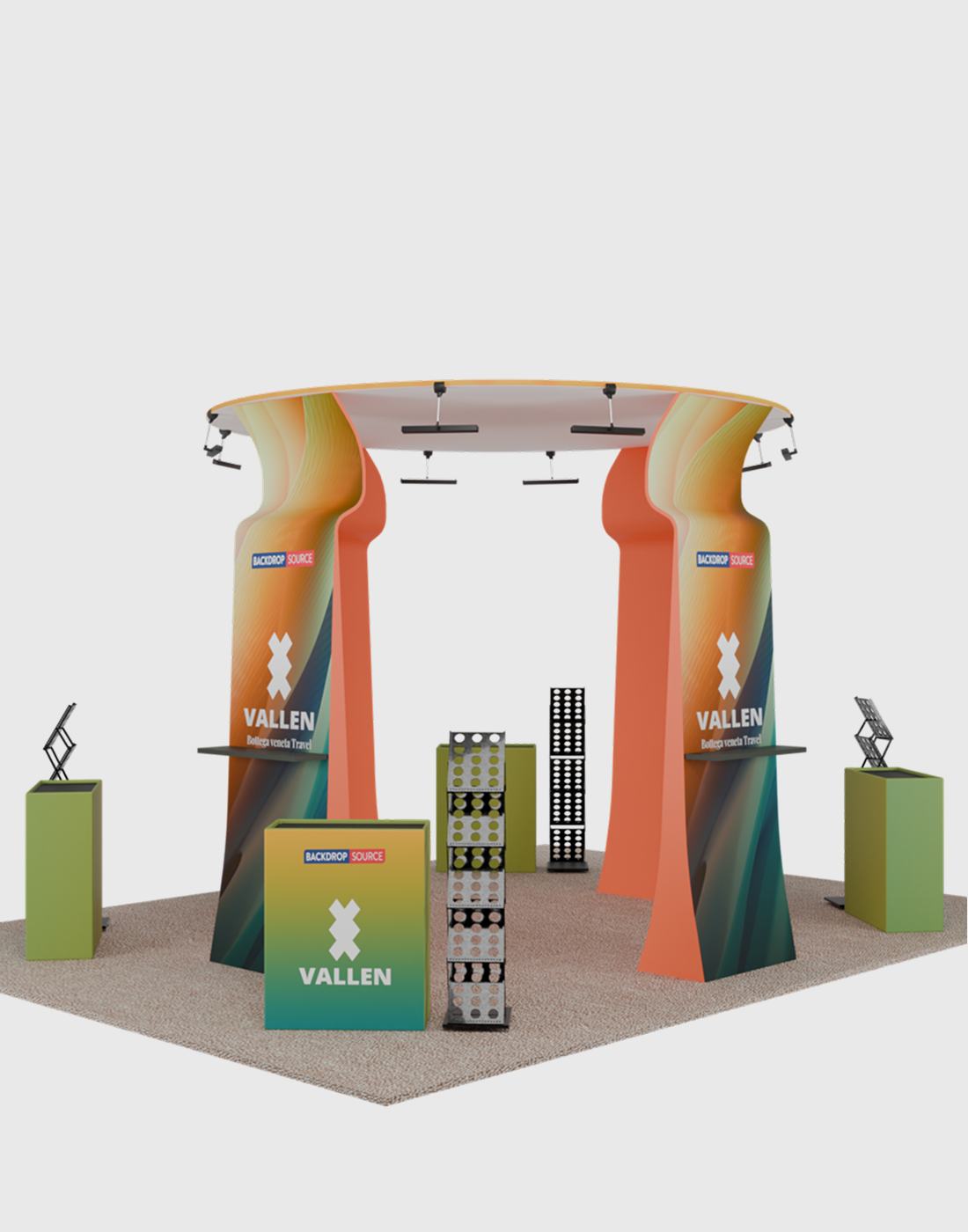 Modular Booth Kits 6m x 6m - Model 13