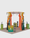 Modular Booth Kits 6m x 6m - Model 13