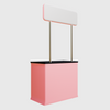 Convertible Podium Case with Header.