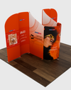 Magnetic Fabric Booth Display - Model 1 (4m x 3m)
