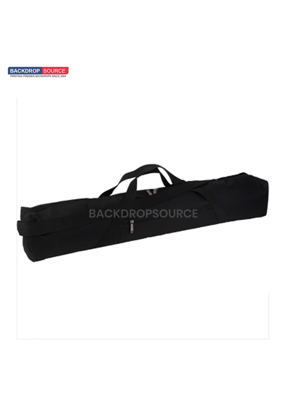 Fabric Backdrop Media Wall with Adjustable Stand.