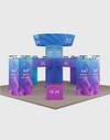 Modular Booth Kits 6m x 6m - Model 09