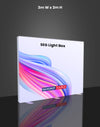 SEG Frameless Fabric LED Light Box Display - 3m W