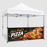 Custom Size Canopy Tent Half Wall – Graphic Only