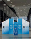 Magnetic Fabric Booth Display - Model 4 (4m x 4m)