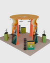 Modular Booth Kits 6m x 6m - Model 13