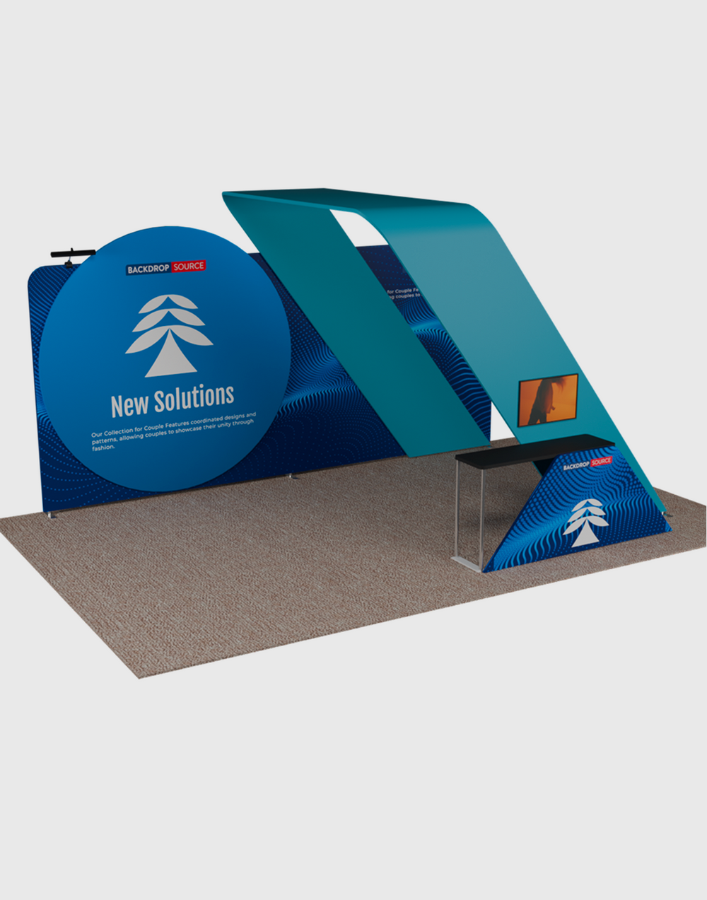 Portable Exhibit Display 6m x 3m- Model 18.
