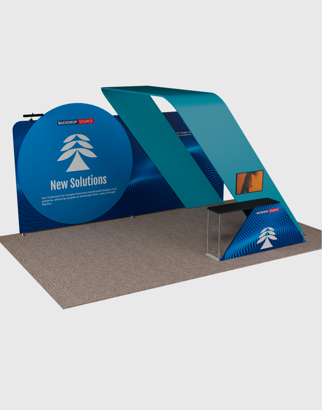 Portable Exhibit Display 6m x 3m- Model 18.