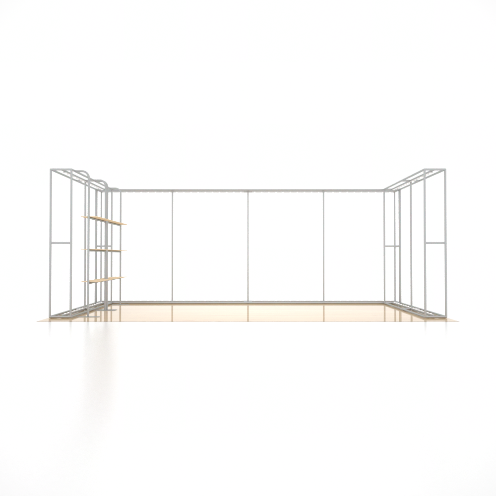 Portable Exhibit Display 3m x 6m - Model 20
