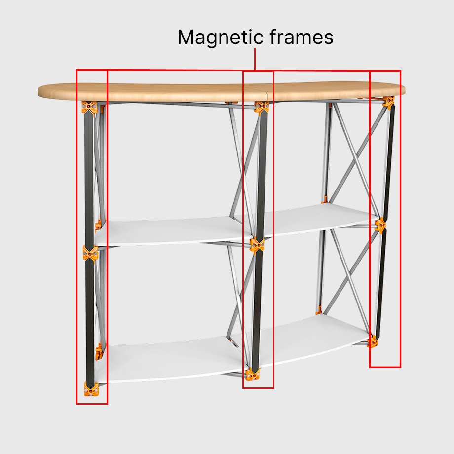 Magnetic Pop-Up Counter – 2x2